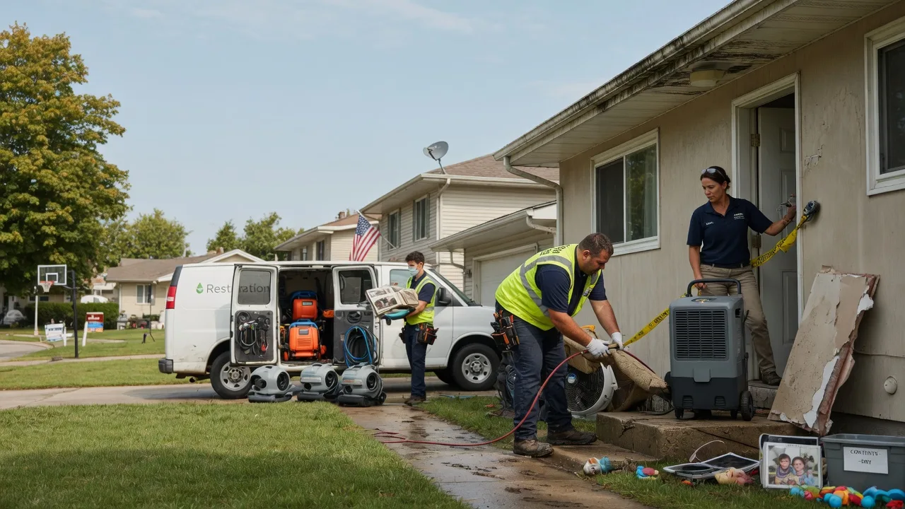 Water Damage Restoration in Wilsonville, IL near me